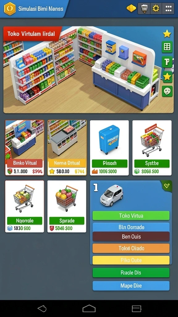 Tangkapan layar ini menampilkan grafik yang memukau.