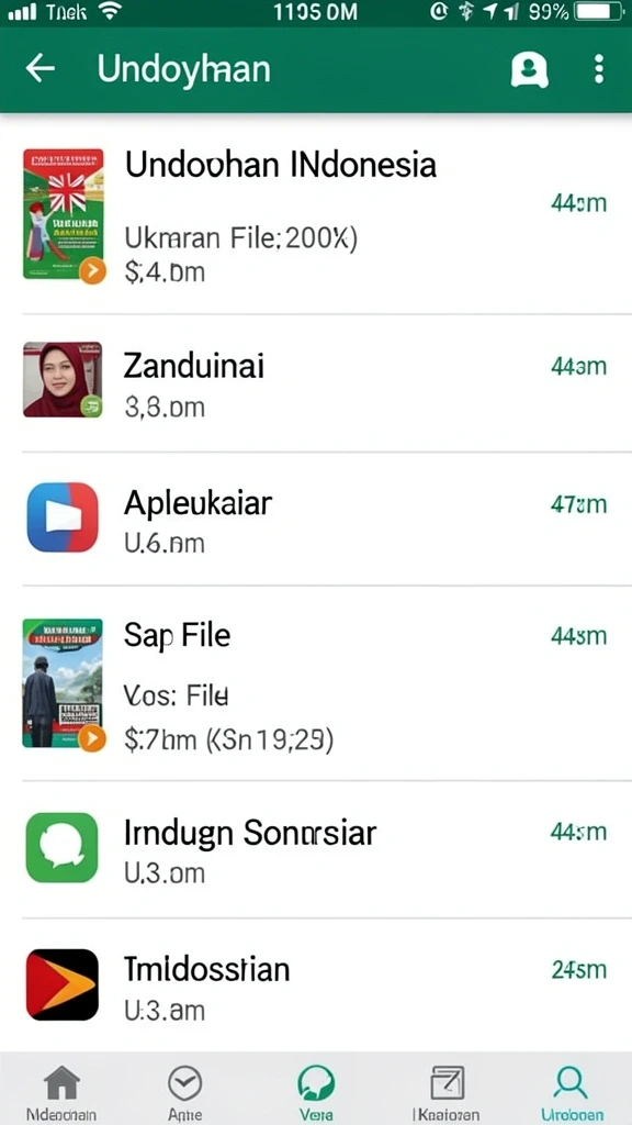 Tampilan antarmuka ZK6 yang intuitif dan menarik.